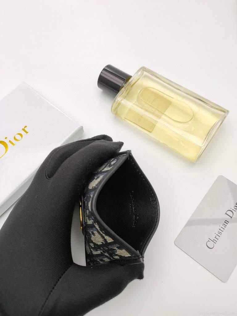 Dior S2098 Wallet 30 Montaigne card holder M928 Blue