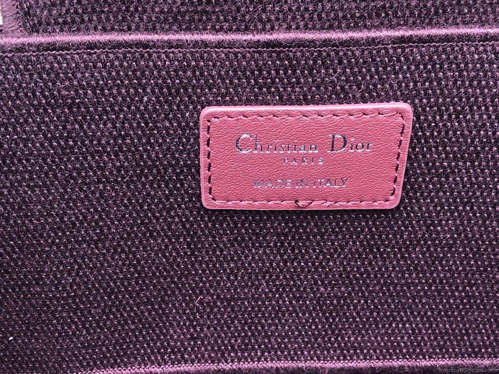 Dior S5480 DiorTravel Vanity Case Bag Wine Red