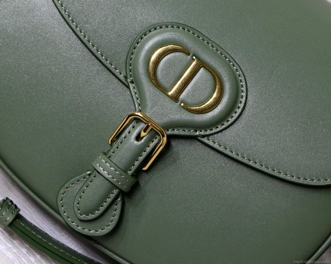 Dior M9319 Dior Bobby Medium Crossbody Calfskin Green