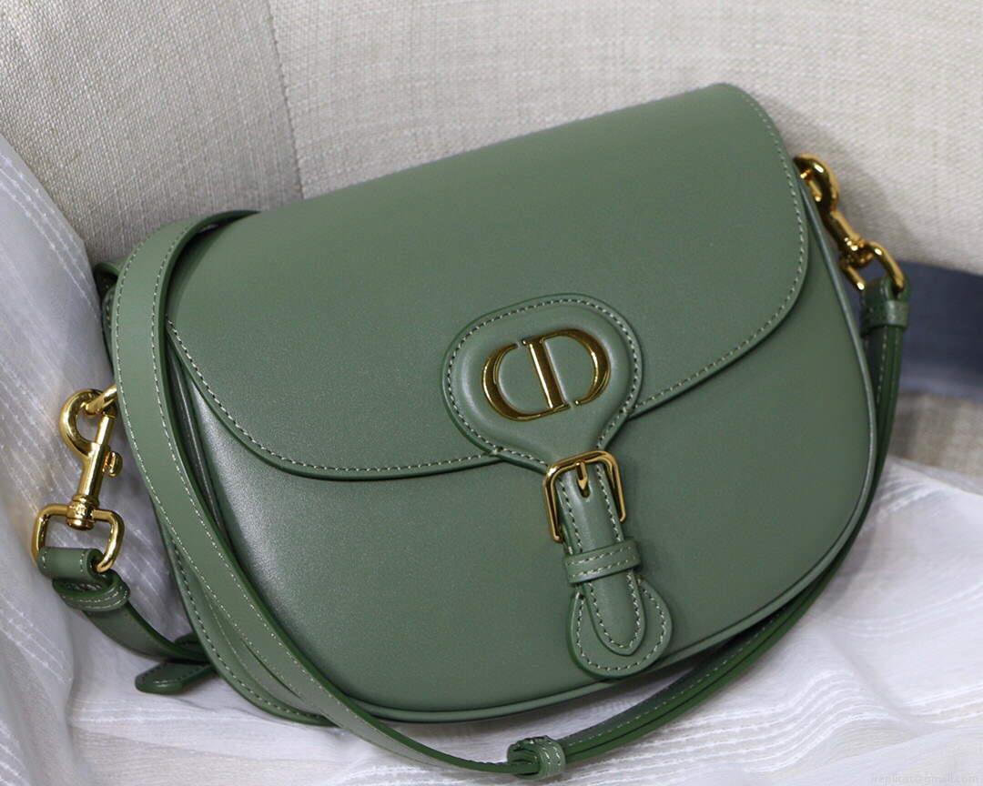 Dior M9319 Dior Bobby Medium Crossbody Calfskin Green