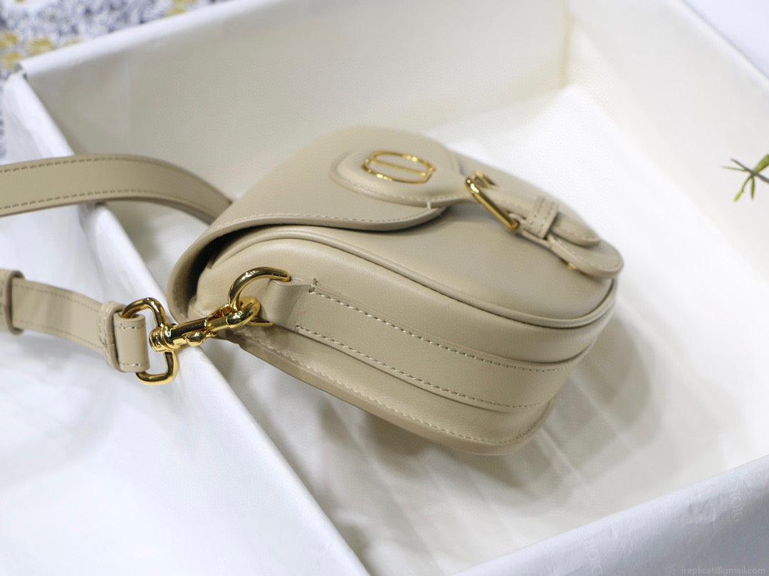 Dior M9317 Small bobby bag Beige Box Calfskin