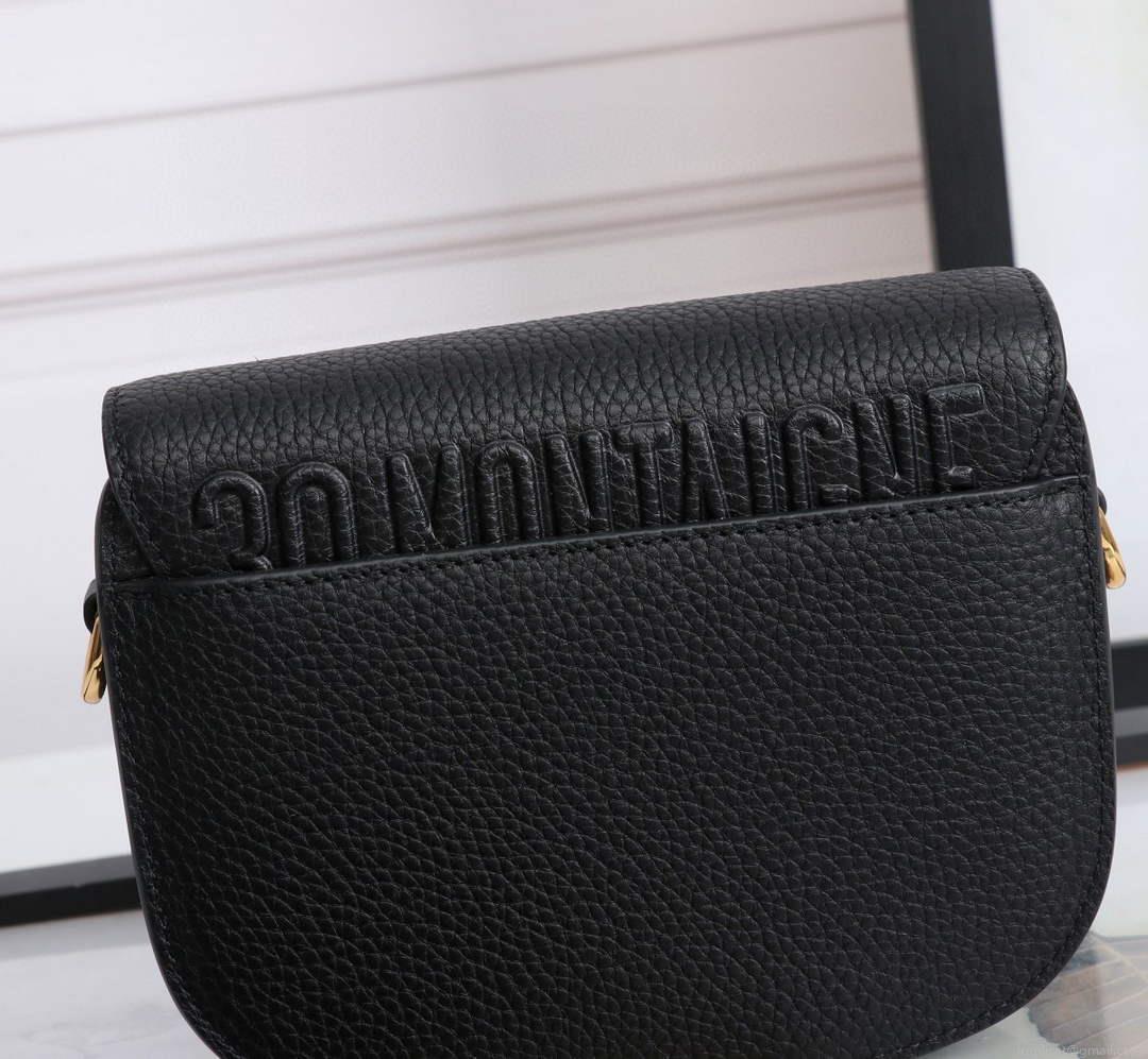 Dior M9317 Small bobby bag Black Grained Calfskin