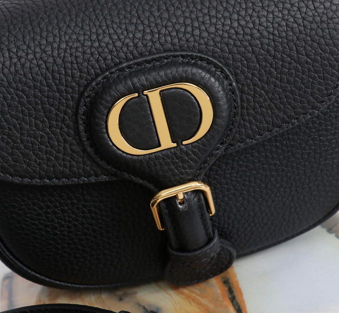 Dior M9317 Small bobby bag Black Grained Calfskin