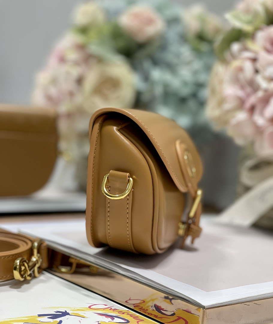 Dior M9317S Crossbody Small Bobby EAST-WEST Bag Smooth Calfskin Brown