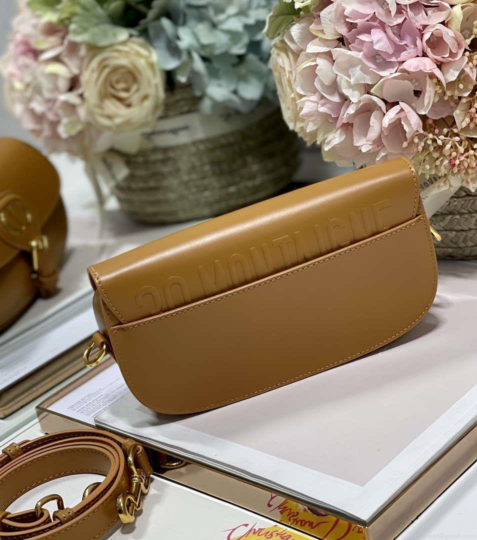 Dior M9317S Crossbody Small Bobby EAST-WEST Bag Smooth Calfskin Brown