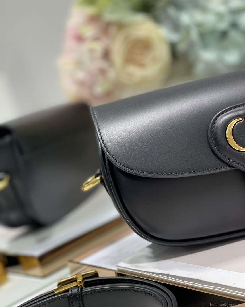 Dior M9317S Crossbody Small Bobby EAST-WEST Bag Smooth Calfskin Black