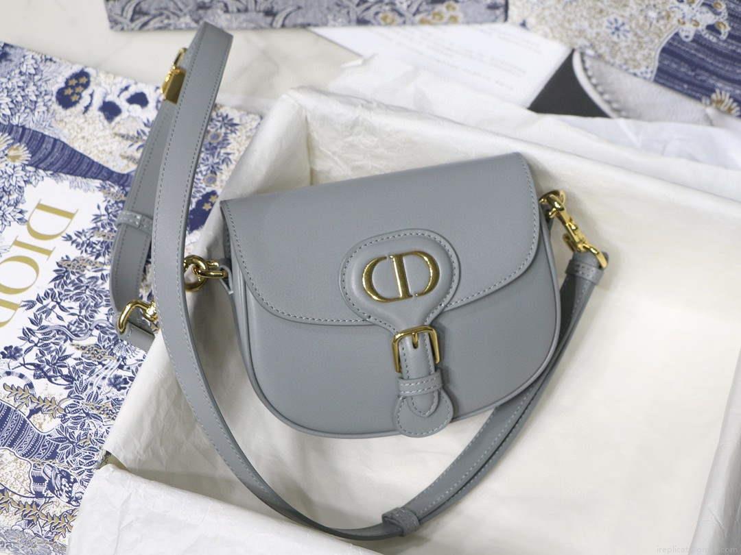 Dior M9317 Crossbody small dior Bobby bag Grey box Calfskin