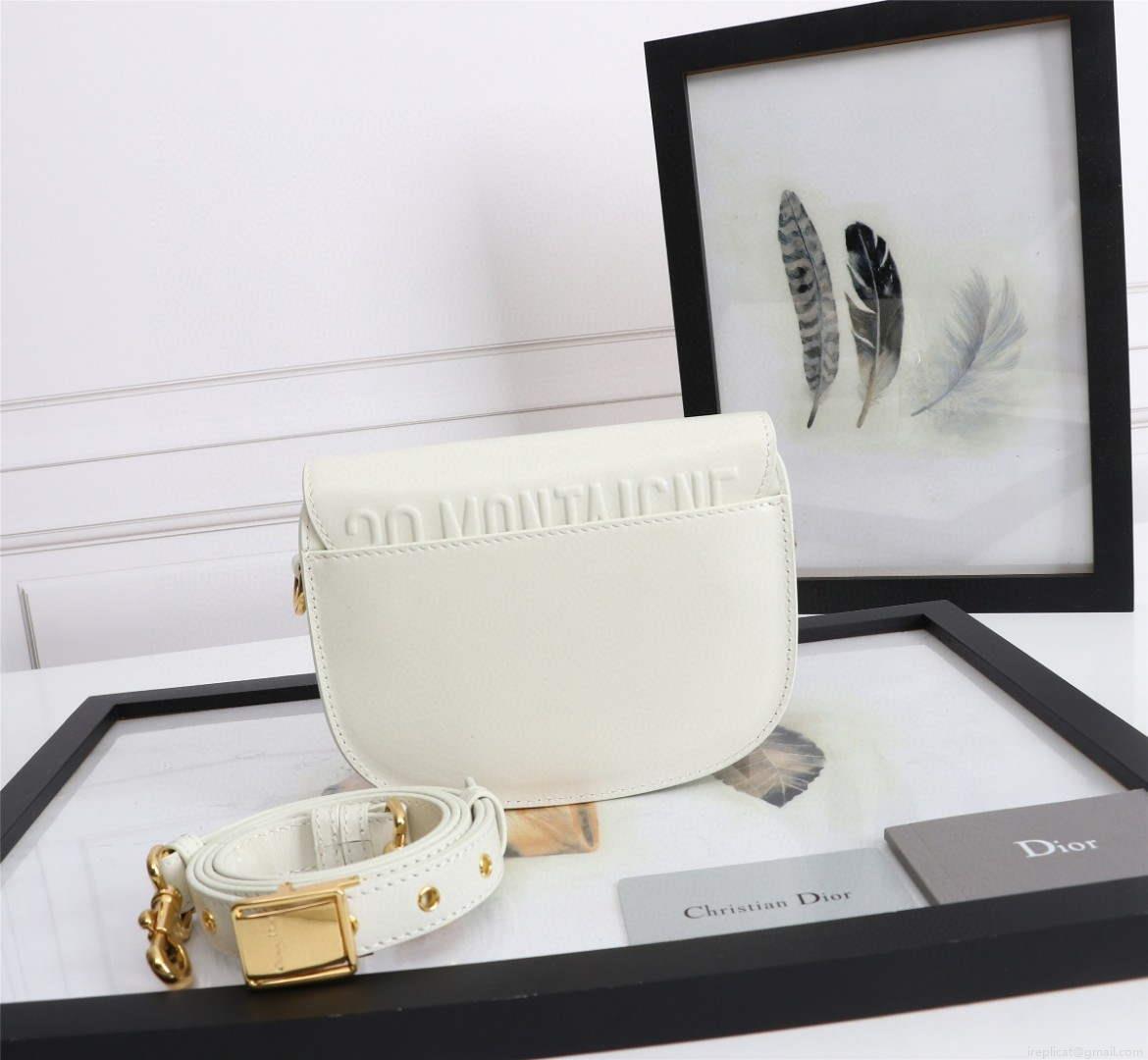 Dior M9317 Crossbody small dior Bobby bag White box Calfskin
