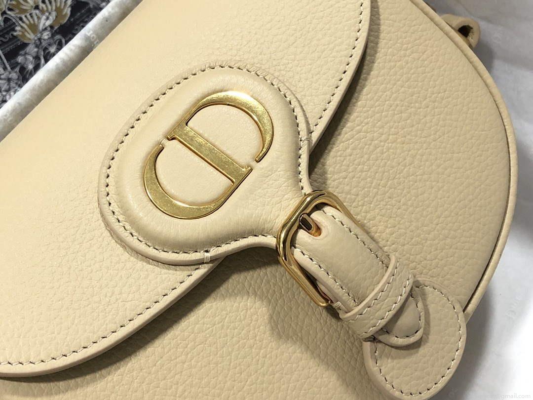 Dior M9319 Medium dior Bobby bag Apricot box Calfskin