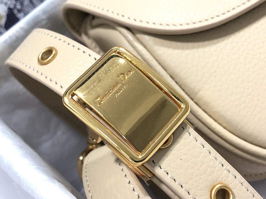 Dior M9319 Medium dior Bobby bag Apricot box Calfskin