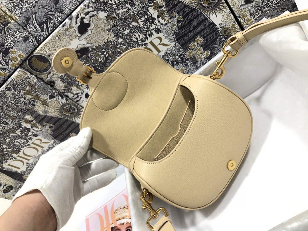 Dior M9319 Medium dior Bobby bag Apricot box Calfskin