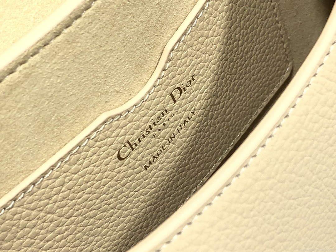 Dior M9319 Medium dior Bobby bag Apricot box Calfskin