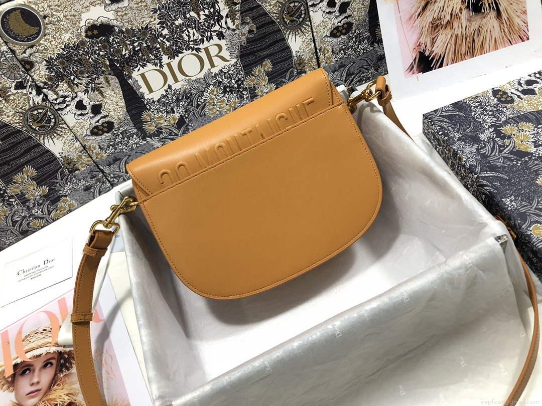 Dior M9319 Medium dior Bobby bag Tan box Calfskin