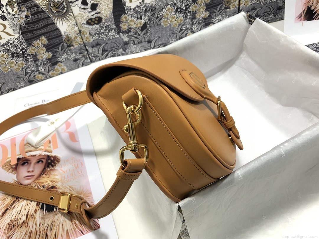 Dior M9319 Medium dior Bobby bag Tan box Calfskin