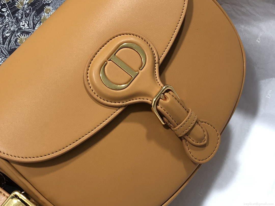 Dior M9319 Medium dior Bobby bag Tan box Calfskin
