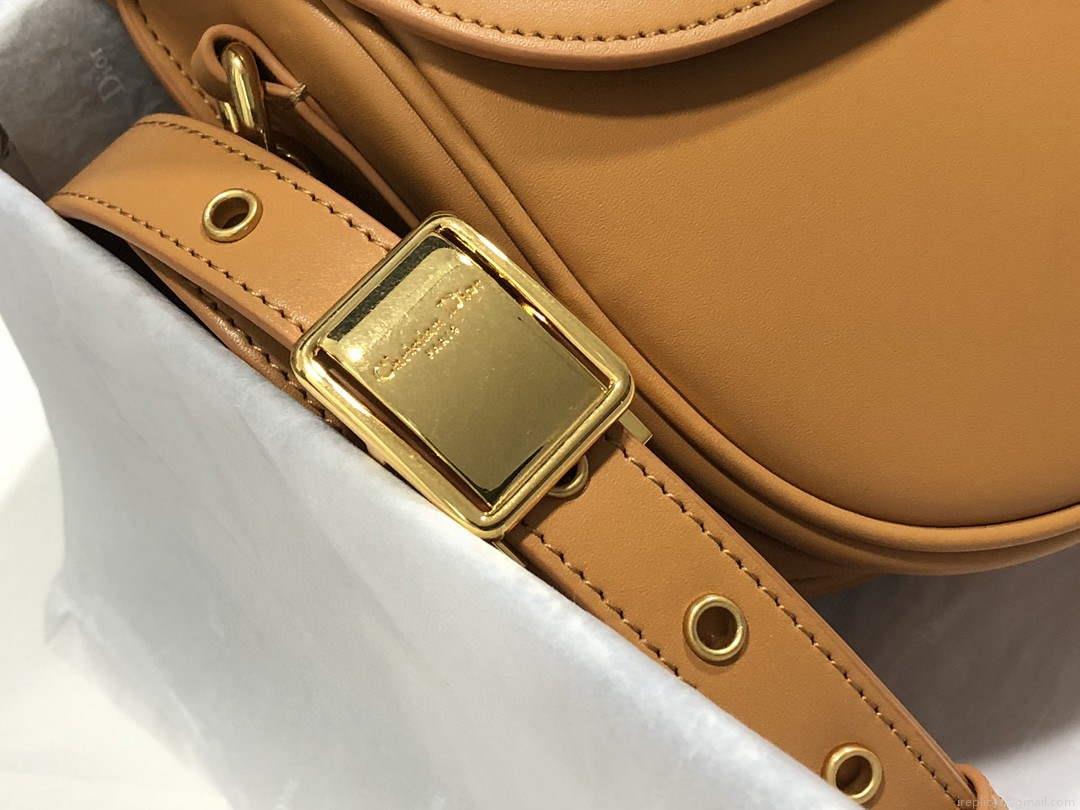 Dior M9319 Medium dior Bobby bag Tan box Calfskin