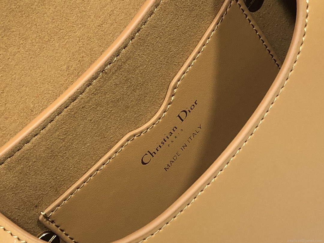 Dior M9319 Medium dior Bobby bag Tan box Calfskin