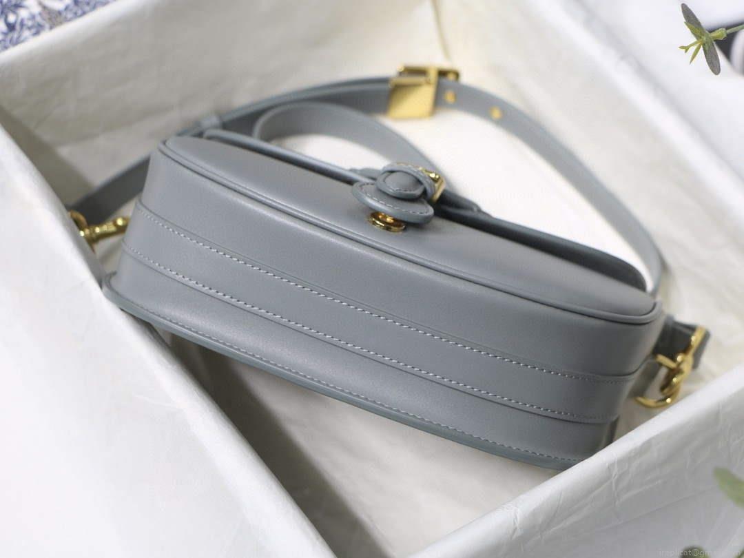Dior M9319 Medium dior Bobby bag Grey box Calfskin