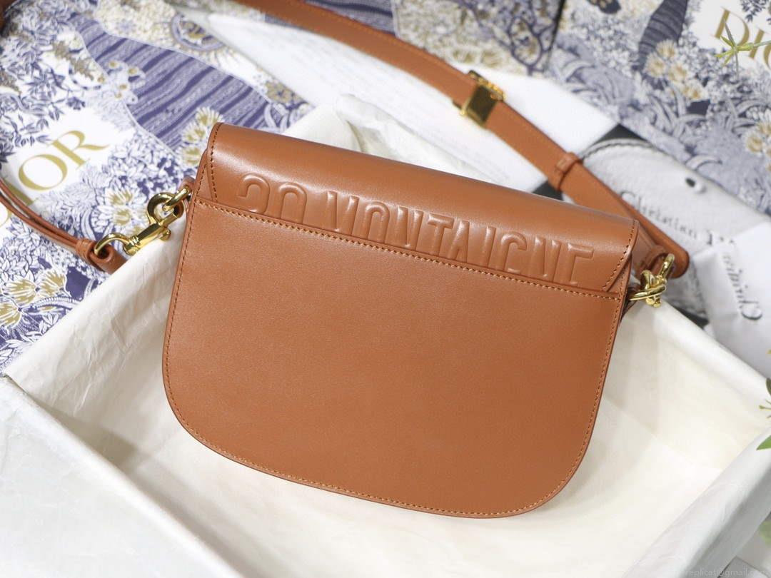 Dior M9319 Medium dior Bobby bag Brown box Calfskin