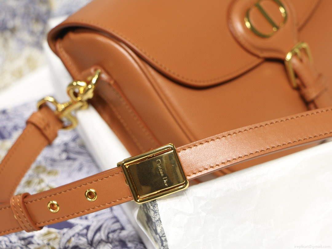 Dior M9319 Medium dior Bobby bag Brown box Calfskin