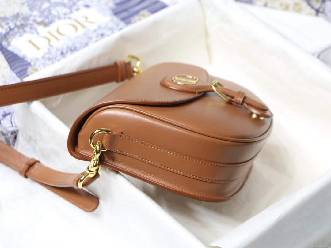 Dior M9319 Medium dior Bobby bag Brown box Calfskin