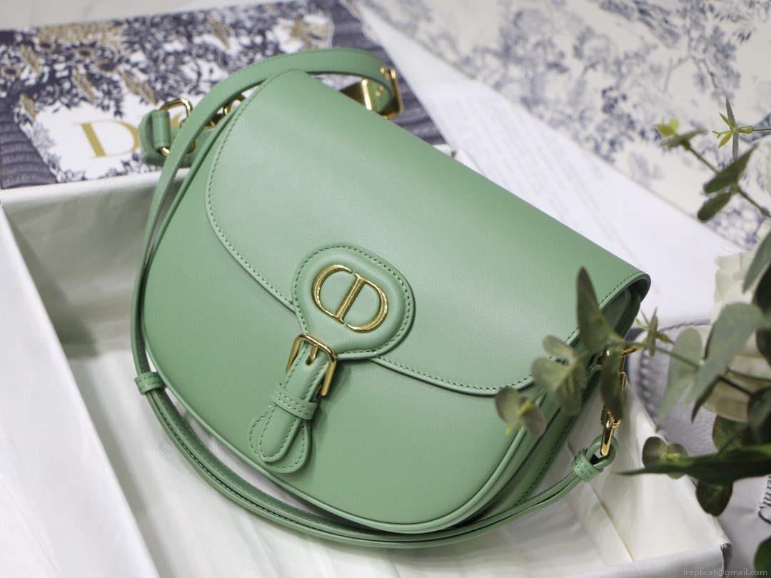 Dior M9319 Medium dior Bobby bag Light Green box Calfskin