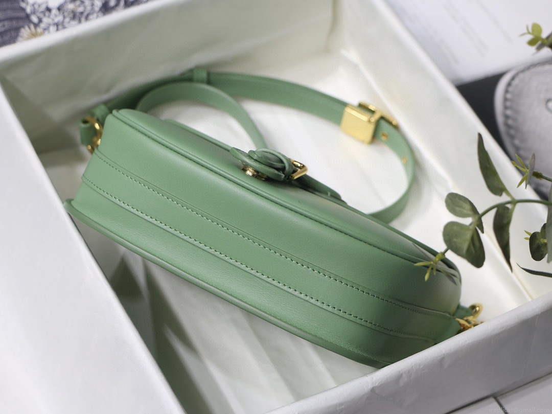 Dior M9319 Medium dior Bobby bag Light Green box Calfskin