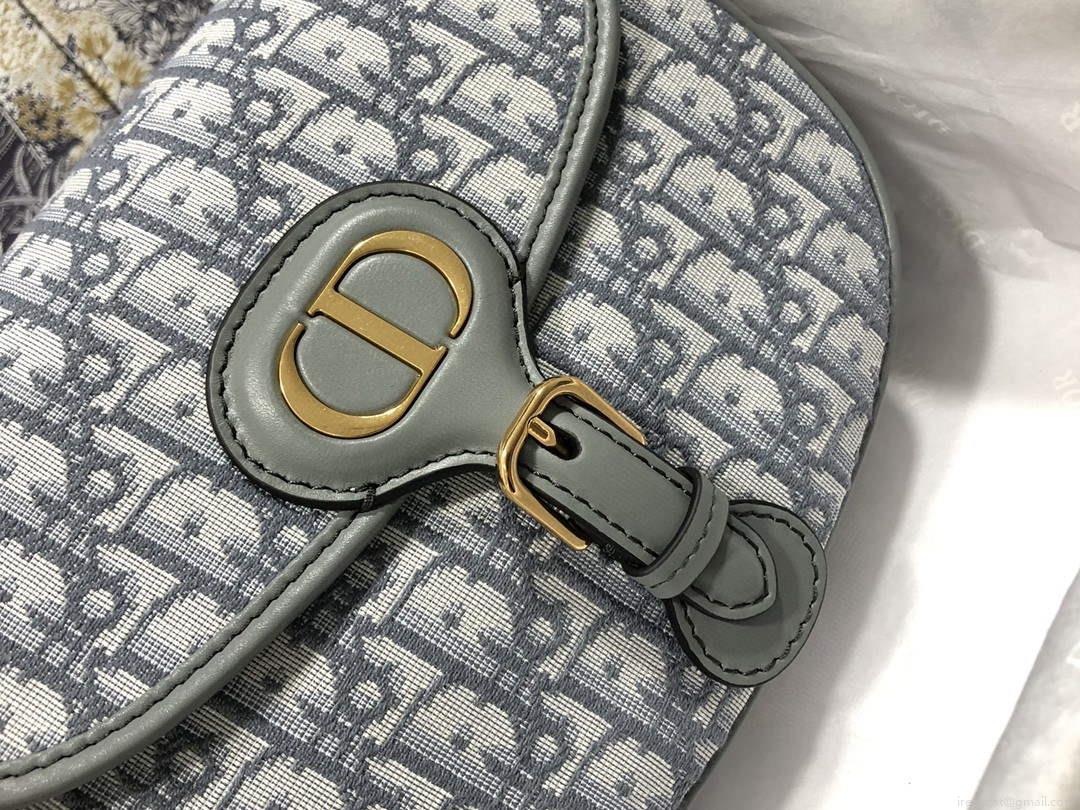 Dior M9317 Dior Bobby Medium Crossbody Bag Oblique Jacquard Light Green