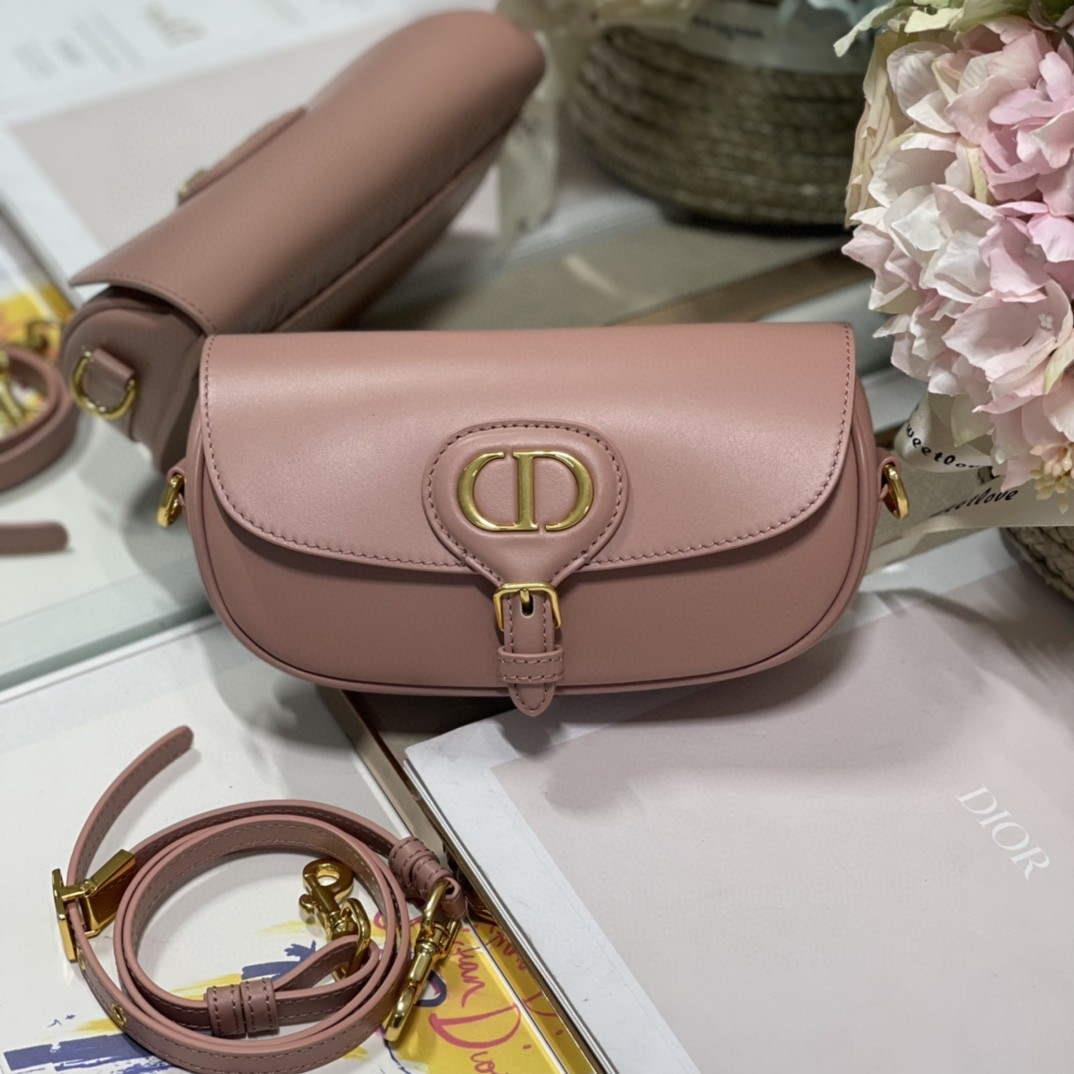 Dior M9327 dior Bobby bag East West Pink Box Calfskin