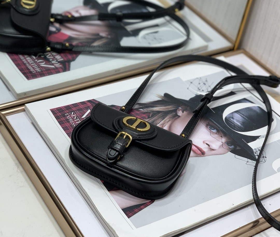Dior M2278 Mini Bobby bag Black Box Calfskin