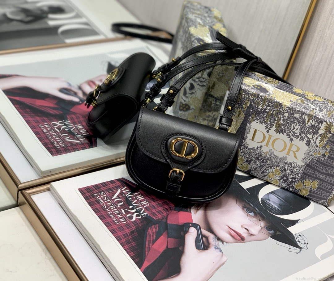 Dior M2278 Mini Bobby bag Black Box Calfskin