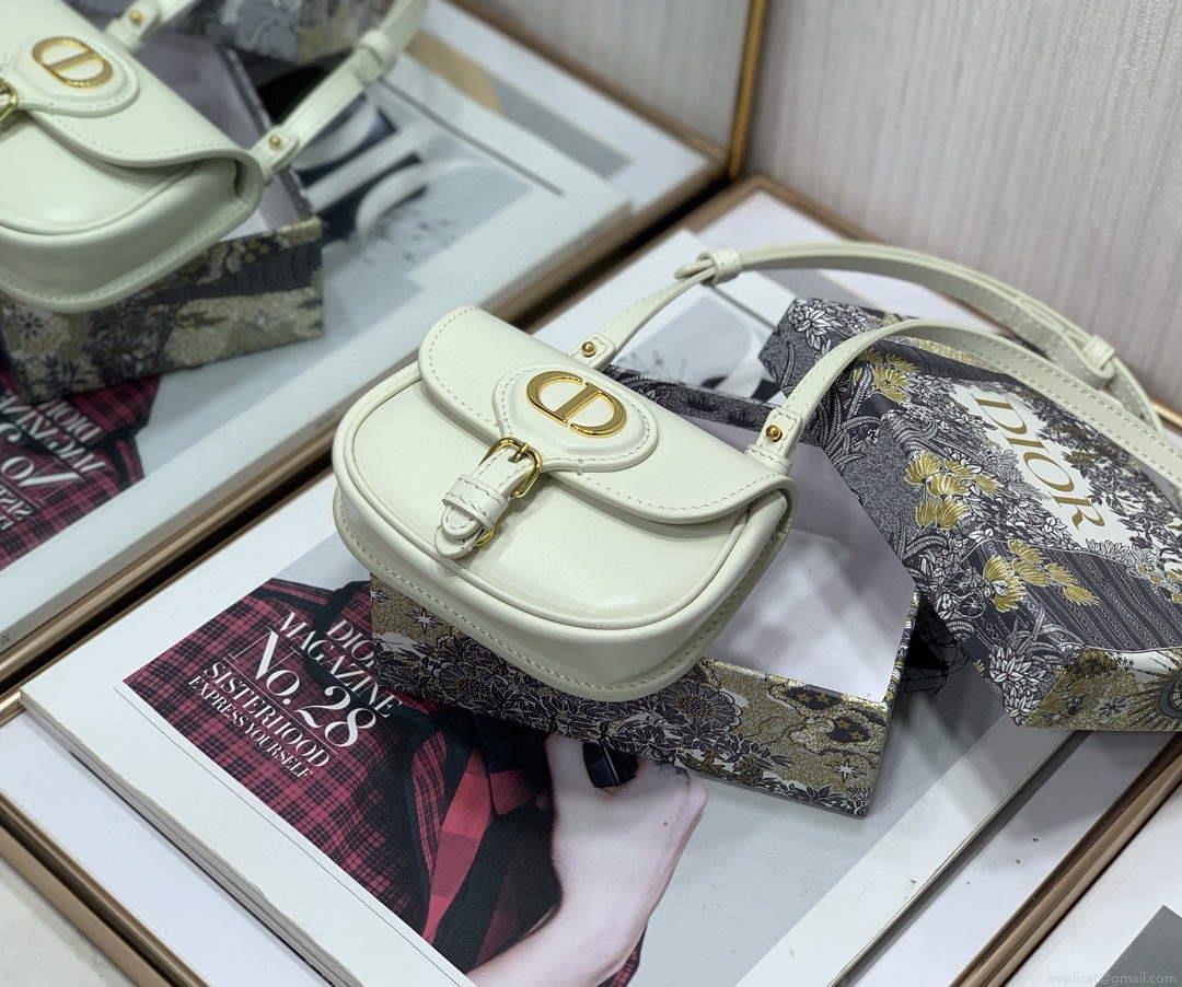 Dior M2278 Mini Bobby bag White Box Calfskin