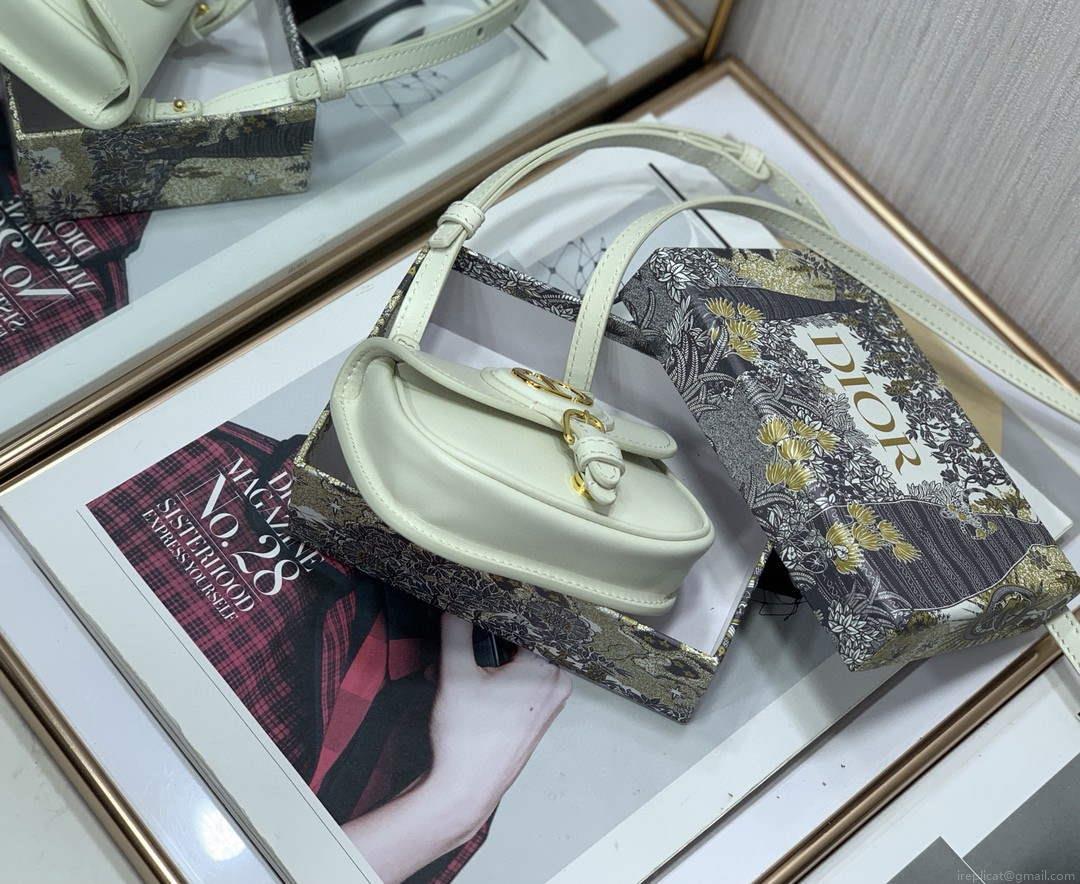 Dior M2278 Mini Bobby bag White Box Calfskin