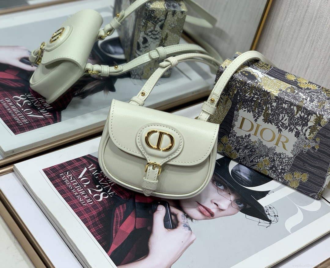 Dior M2278 Mini Bobby bag White Box Calfskin