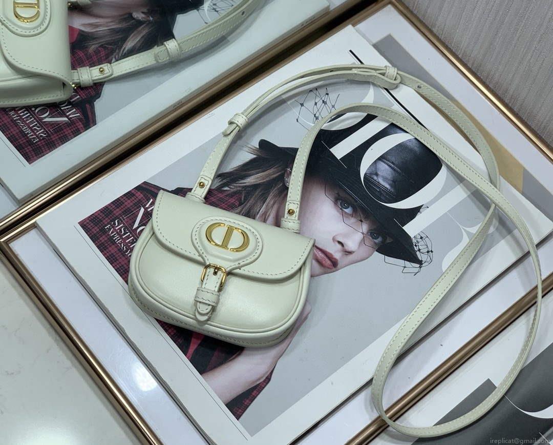 Dior M2278 Mini Bobby bag White Box Calfskin