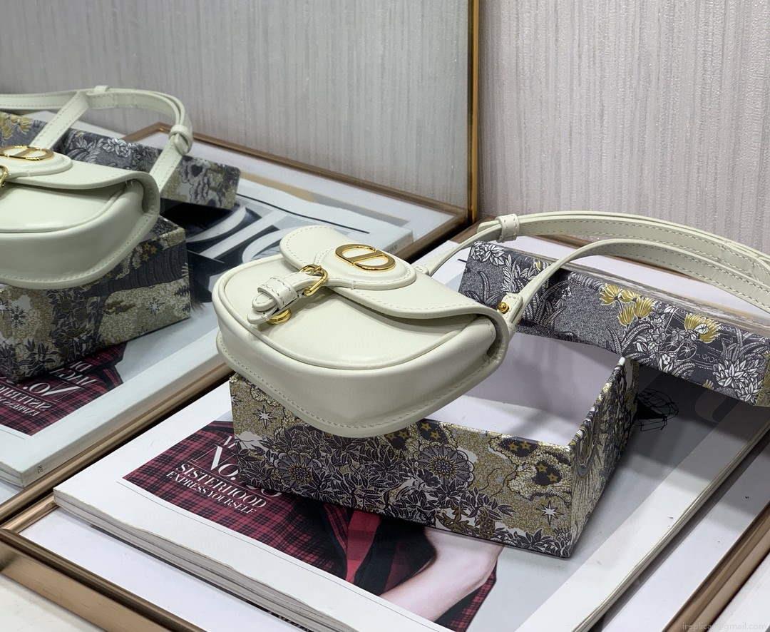 Dior M2278 Mini Bobby bag White Box Calfskin