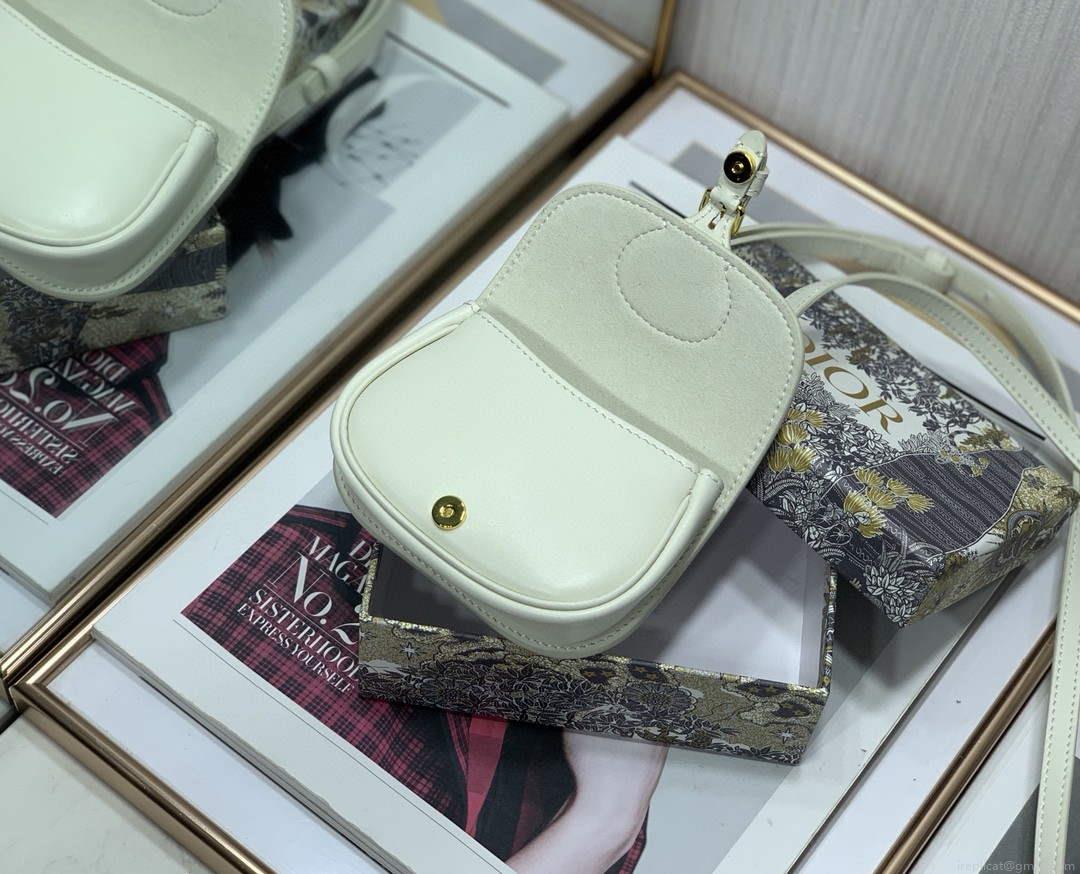 Dior M2278 Mini Bobby bag White Box Calfskin