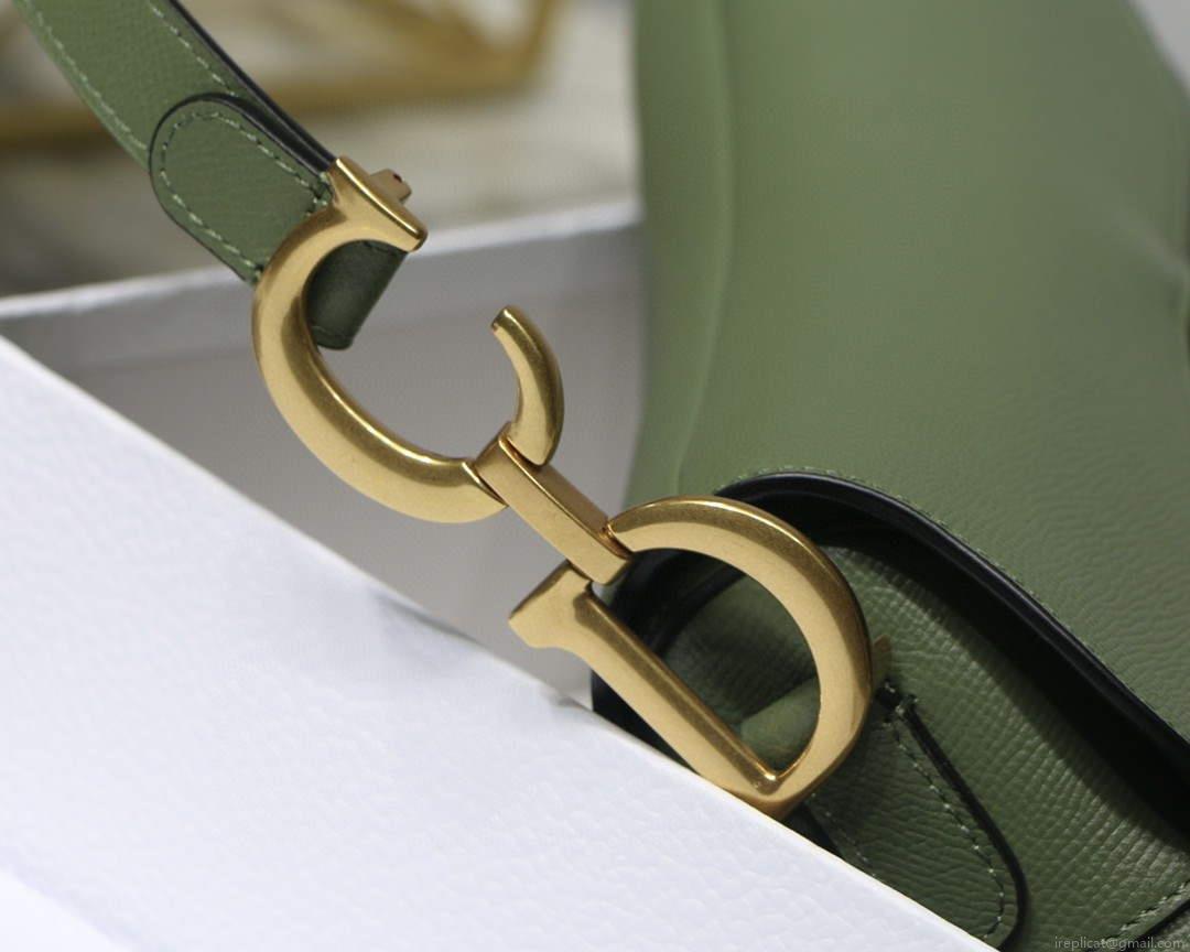 Dior M0446 Saddle Bag Dior Calfskin Bag Green