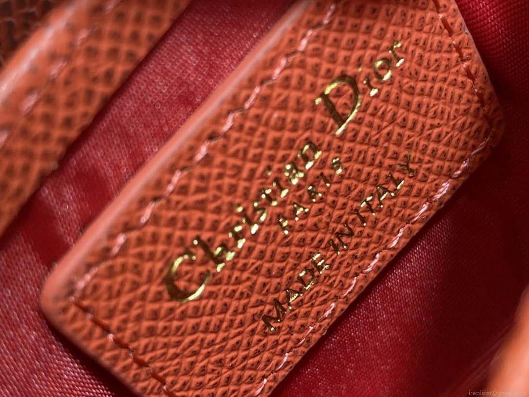 Dior 30 MONTAIGNE 5-Gate Card Holder Organ Card Holder S2058 Grained Calfskin D0015