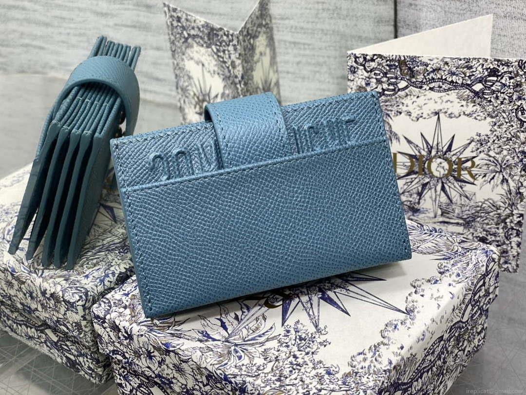 Dior 30 MONTAIGNE 5-Gate Card Holder Organ Card Holder S2058 Grained Calfskin D0016