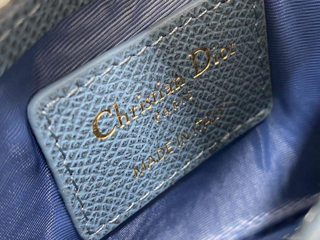 Dior 30 MONTAIGNE 5-Gate Card Holder Organ Card Holder S2058 Grained Calfskin D0016