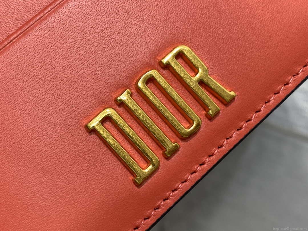 Dior Five-Slot Card Holder S5130 Grained Calfskin D0023