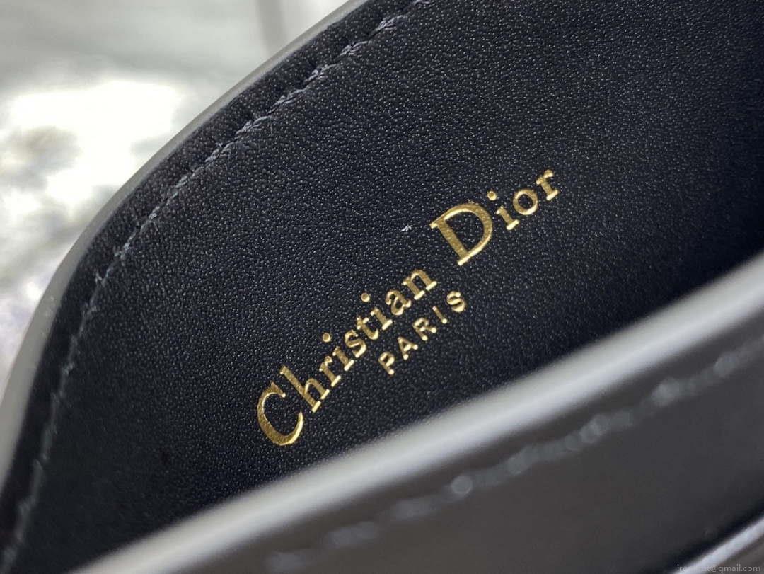 Dior Five-Slot Card Holder S5130 Grained Calfskin D0025