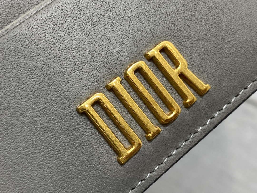 Dior Five-Slot Card Holder S5130 Grained Calfskin D0026