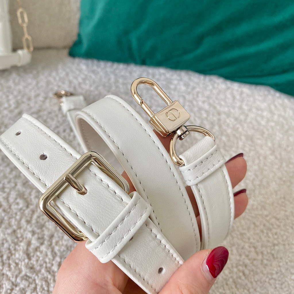 Dior M0540 Lady D-joy Bag White Cannage Calfskin