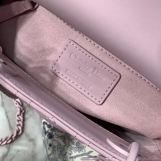 Dior M0505 Mini Dior Lady Bag Pink Cannage Lambskin