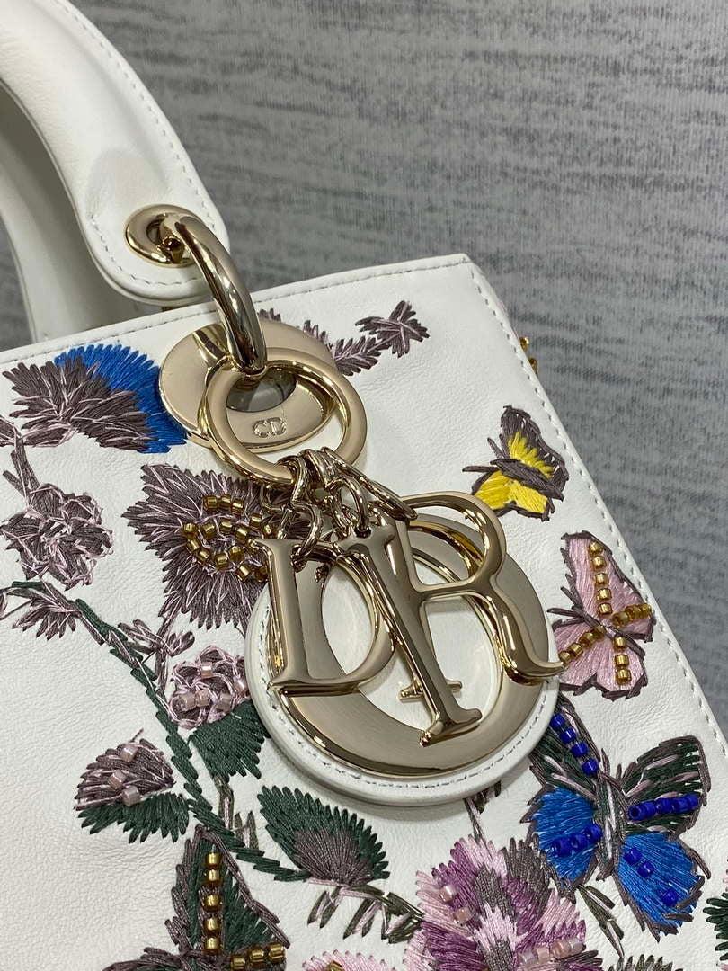 Dior M0565 Medium Lady D-Lite beaded Embroidery M1086