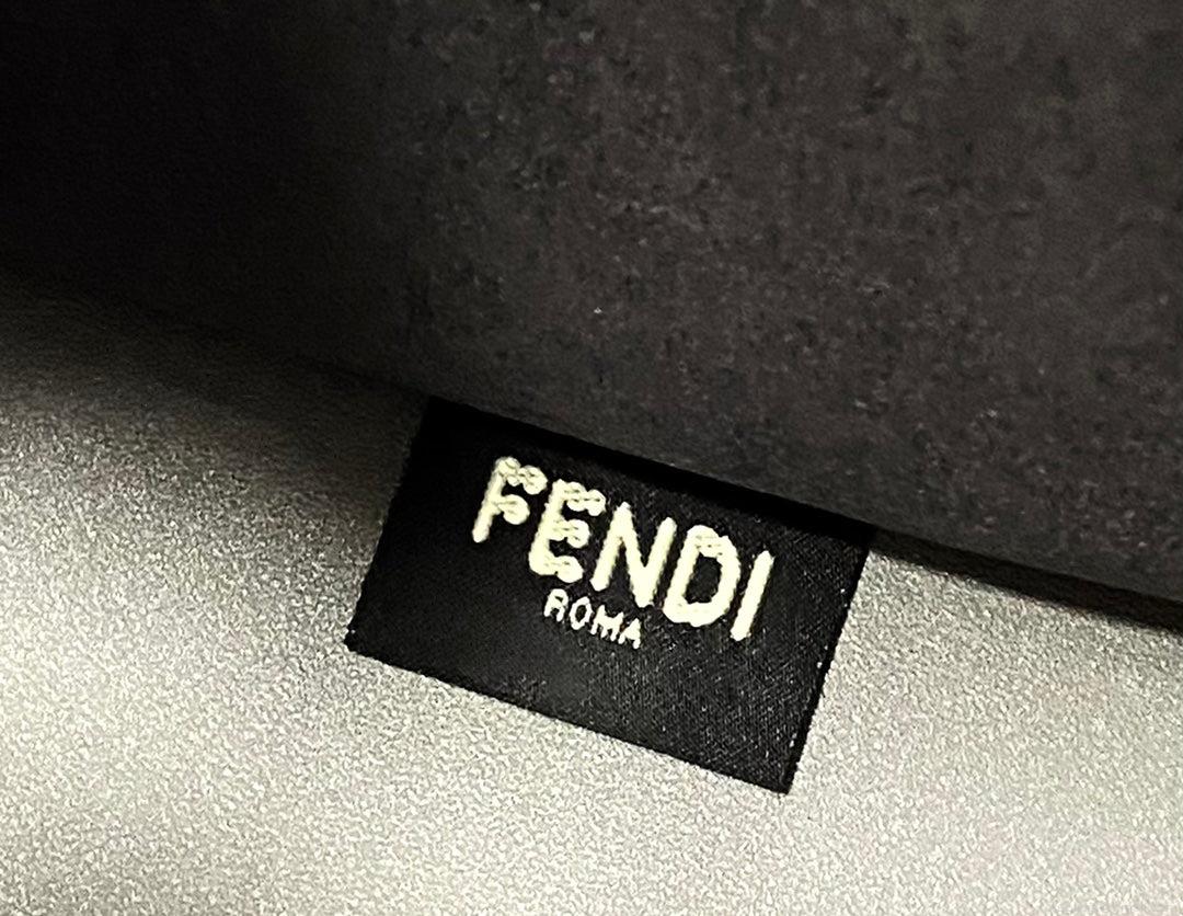 Fendi 8BH386 Sunshine Medium Bag 8266S Dark Grey leather shopper