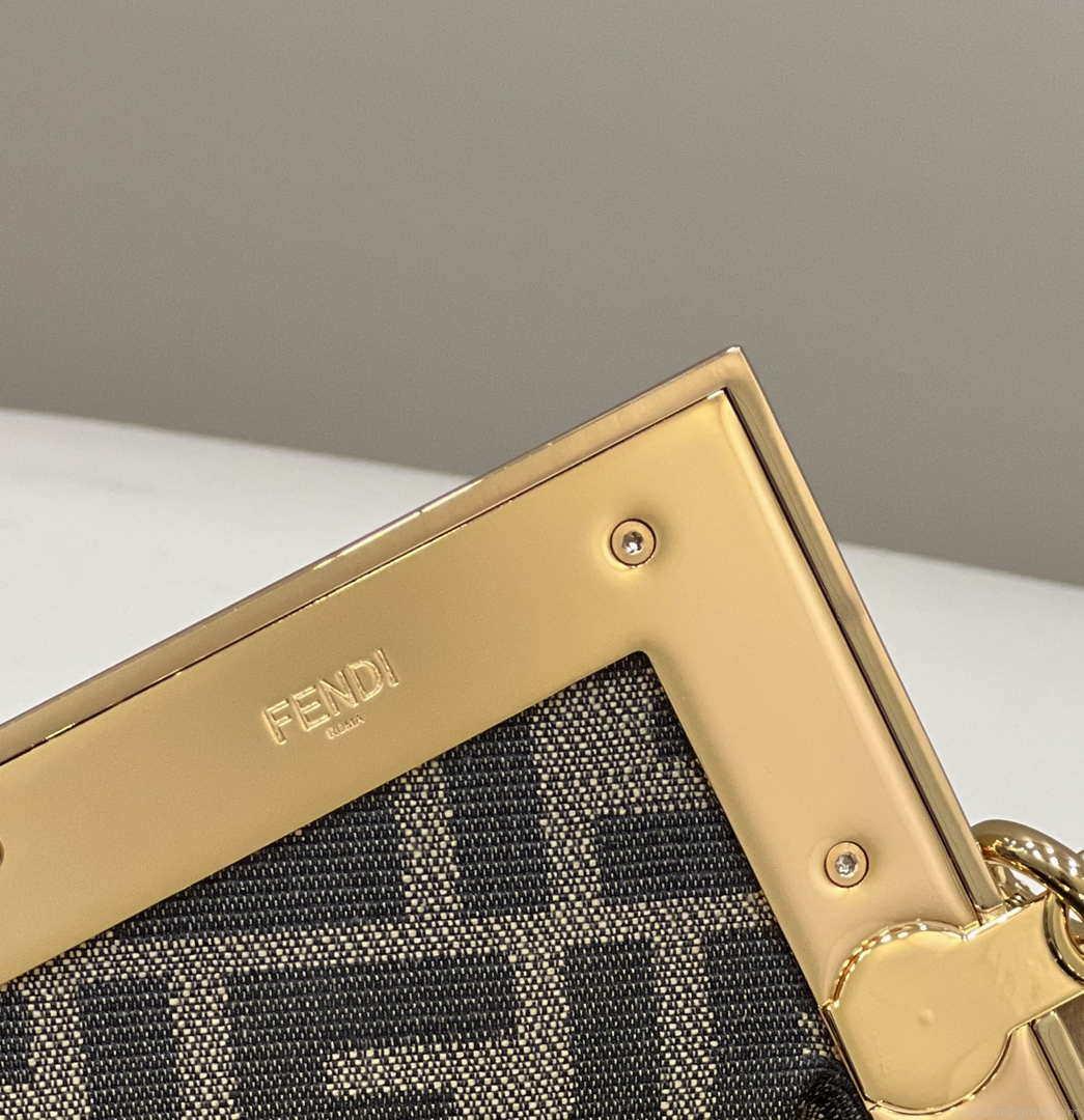 Fendi 8BP129 Fendi 8BP129 First Small Leathe bag with multicolour inlay 80018M
