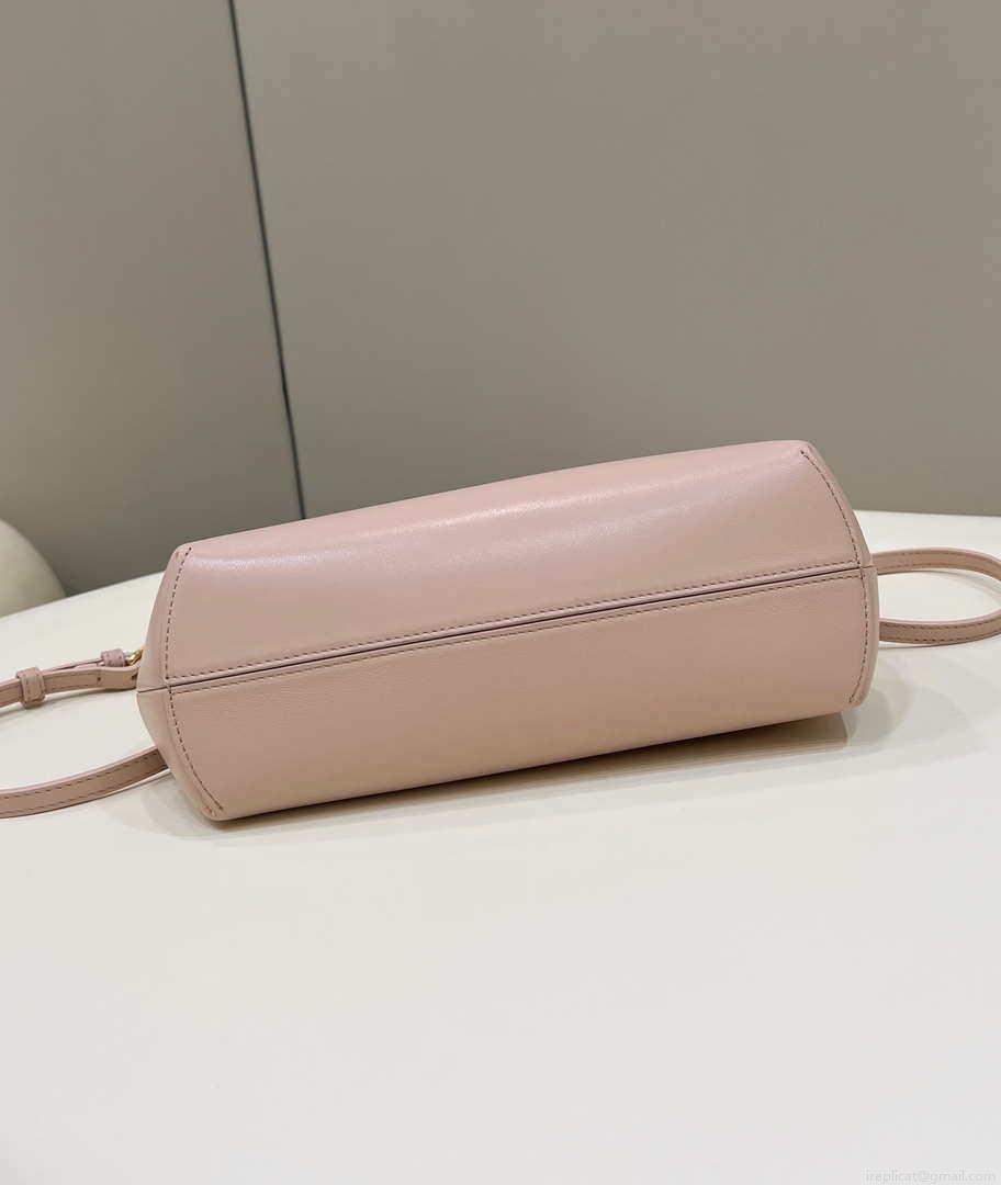 Fendi 8BP129 First Small Fuchsia leather bag 80018M Pink
